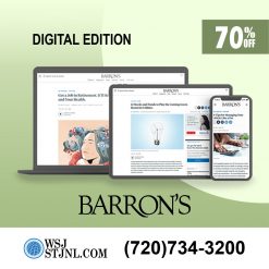 Barron's News Digital Subscription 2-Year for Only $159