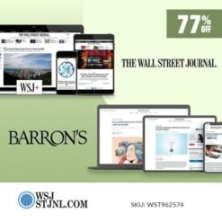 Barron’s and WSJ Newspaper Digital SKU WST962574