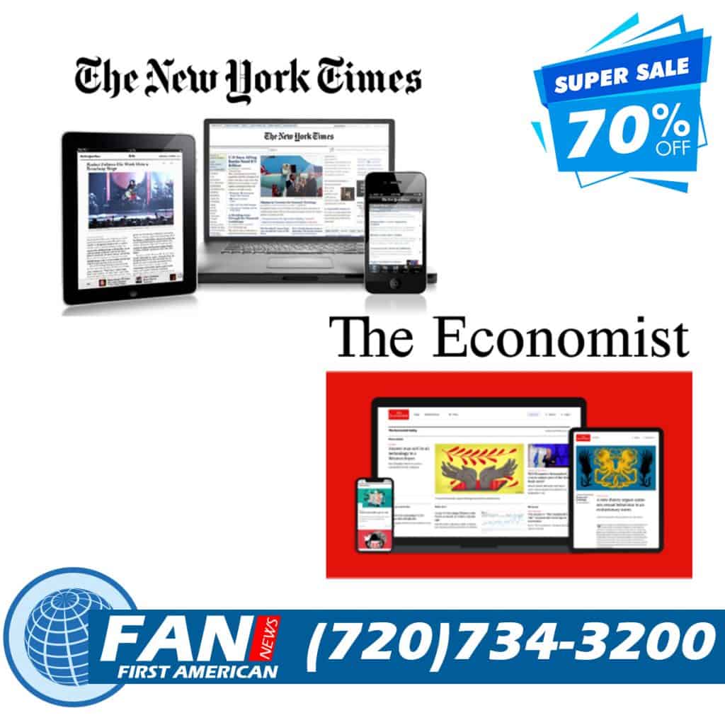 The New York Times And The Economist Digital Subscription by CRSREO.COM