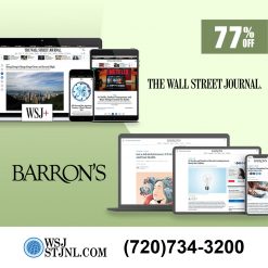 Barron's and WSJ Digital Subscription for Only $129