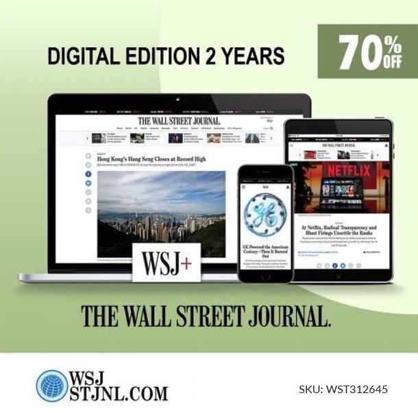WSJ Digital Bundle SKU WST312645