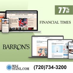 The Financial Times and Barron's Subscription at 77% Off