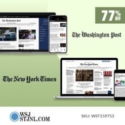 New York Times and Washington Post Digital SKU WST159753
