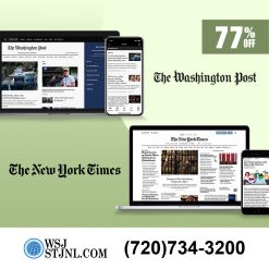 New York Times and Washington Post Digital Package 77% Off