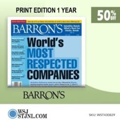 Barron’s Newspaper SKU WST430829