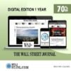 The Wall Street Journal Digital Subscription for 1 Year