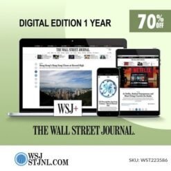 The Wall Street Journal Digital Subscription for 1 Year