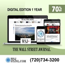 WSJ Digital Subscription for 1 Year with a 70% Discount